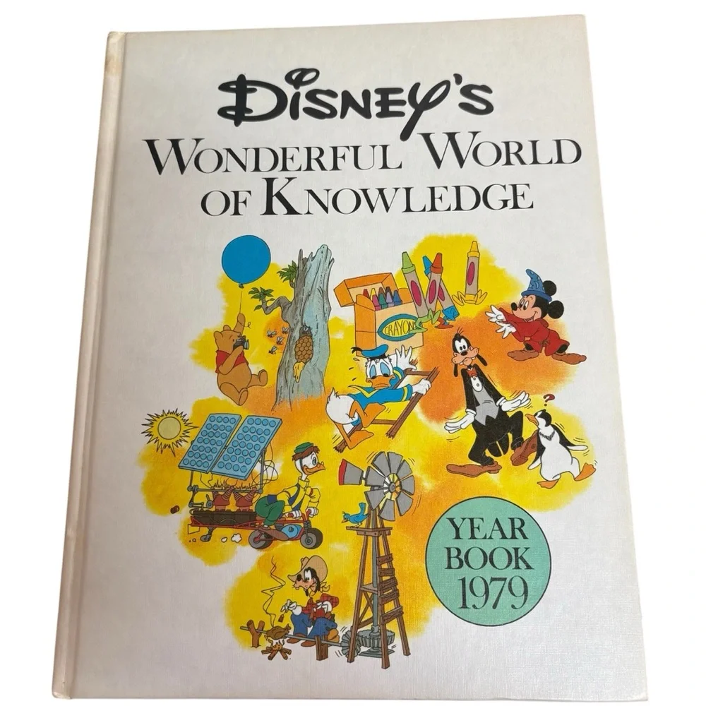 Disneys Wonderful World of Knowledge Yearbooks 1977-1984 Lot - Picture 6 of 16